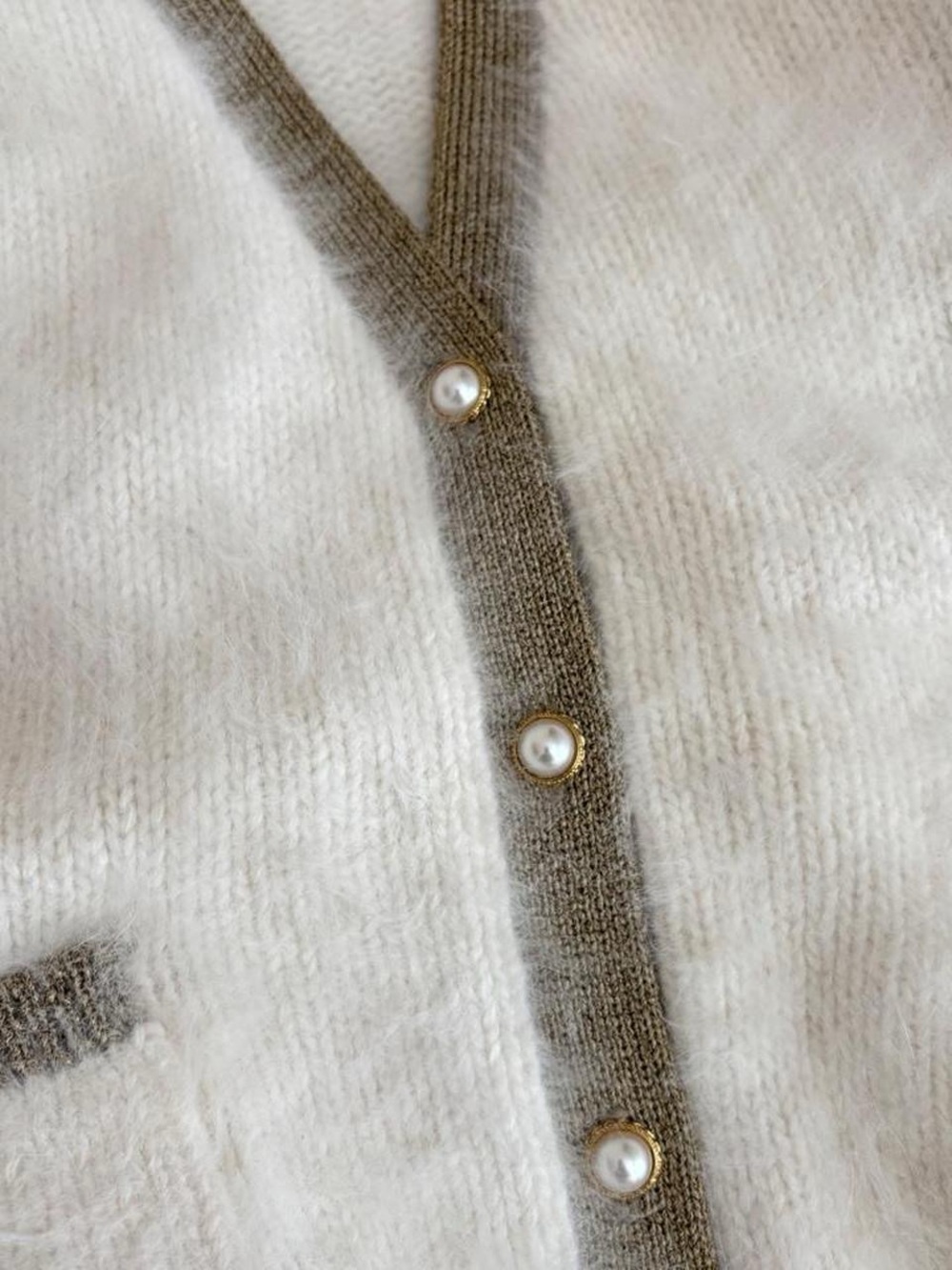 Vintage Rabbit Fur Cardigan - Picture 5 of 5